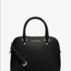 Michael Kors Black Dome Purse